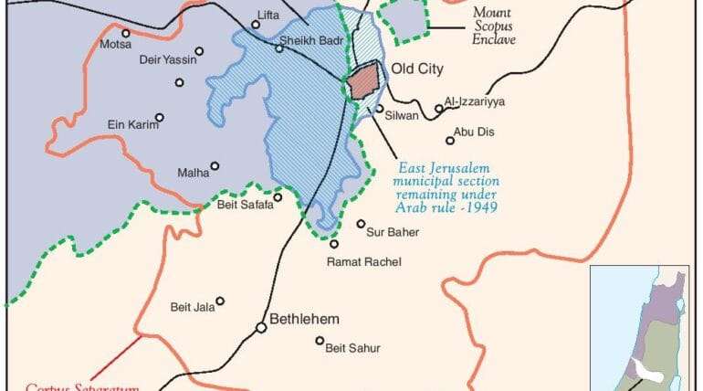 JERUSALEM AND THE CORPUS SEPARATUM PROPOSED IN 1947