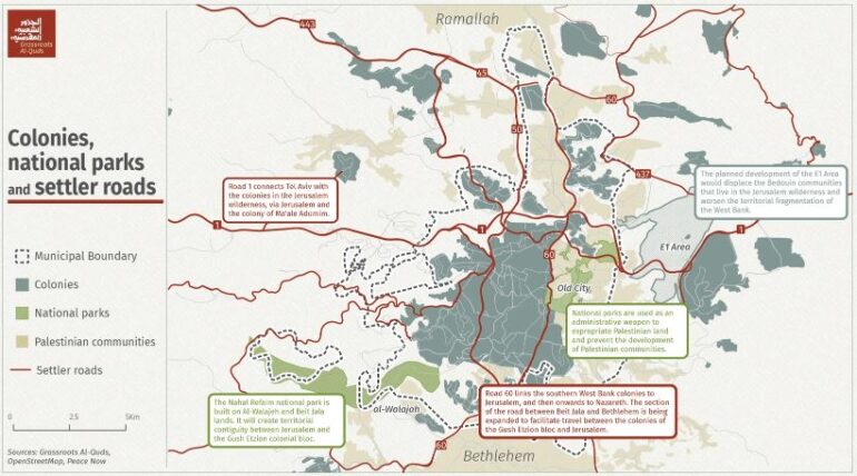 Colonies, National Parks & Settler Roads