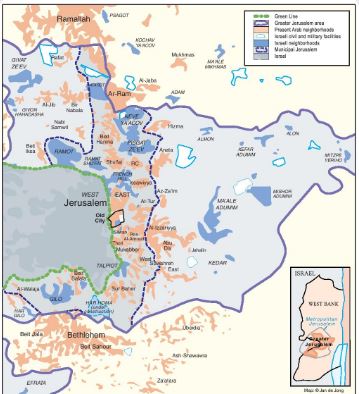 ARAB EAST JERUSALEM WITHIN ‘GREATER’ JERUSALEM, 2000