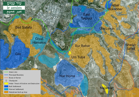 Umm Tuba and Surrounding Settlements