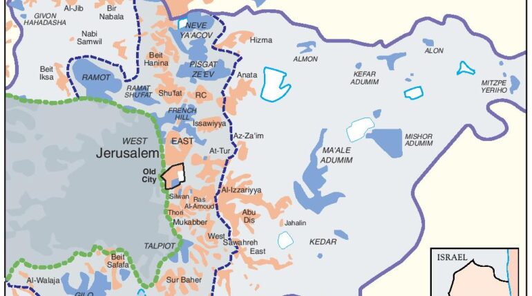 Arab East Jerusalem Within ‘Greater’ Jerusalem, 2000