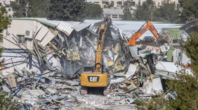 Arab League condemns demolition of East Jerusalem building with Ben-Gvir’s participation